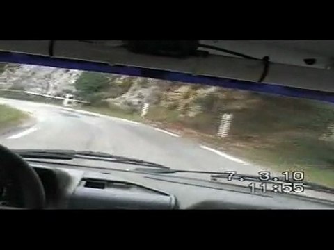 RALLYE DES VINS DU GARD 2010 ES2 Collias