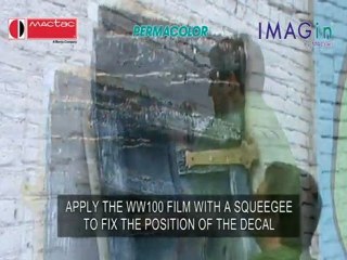 MACtac WW 100 for Wall Wrapping (Application Guide)