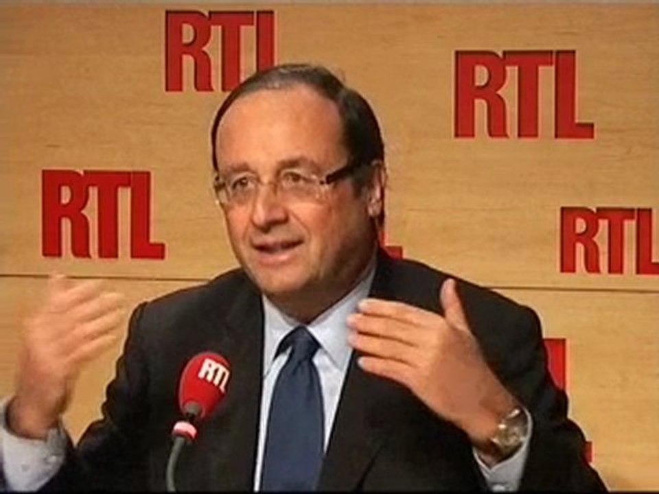 François Hollande invité de RTL (25/03/2010)