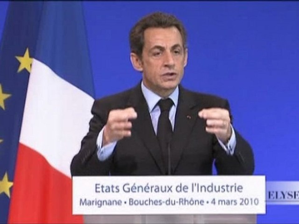 Discours sur le thème des Etats généraux de l'Industrie