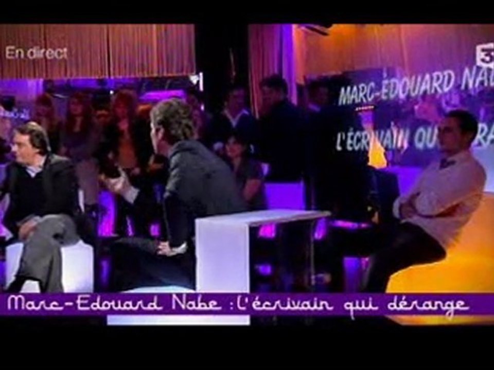 Marc Edouard Nabe (Ce soir ou jamais) (2-3)