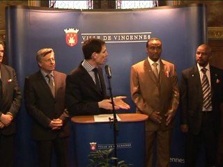 Visite à Vincennes du maire de Gondar