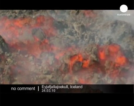 Volcanic eruption in Iceland