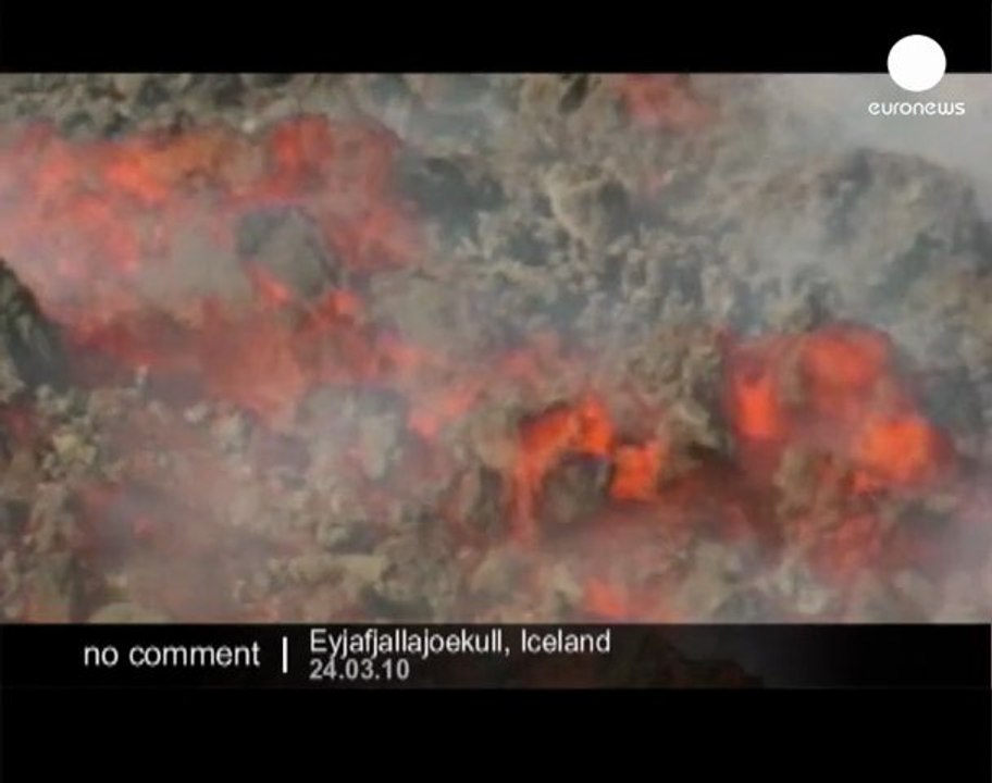 Volcanic eruption in Iceland