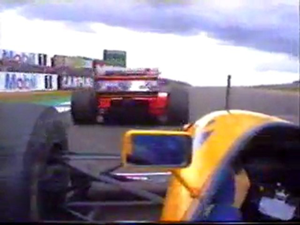 Ayrton Senna vsMichael Schumacher Alan Prost Silverstone