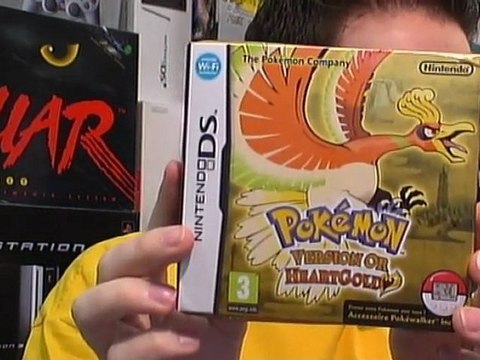 Unboxing : Pokémon Heart Gold & Soul Silver (DS)