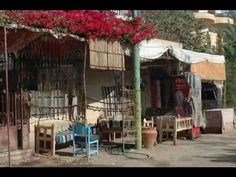 Voyage d'Aswan à Abu Simbel via Louxor en février 2010