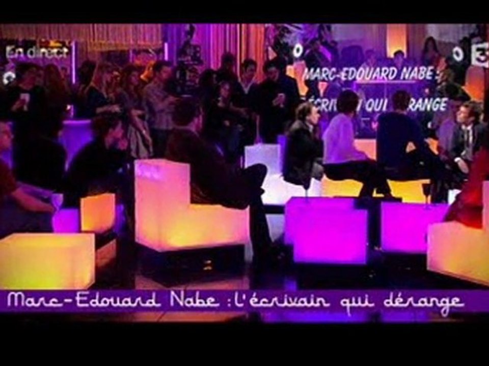 Marc Edouard Nabe (Ce soir ou jamais) (3-3)