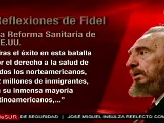Considera Fidel Castro éxito la reforma sanitaria de EE.UU