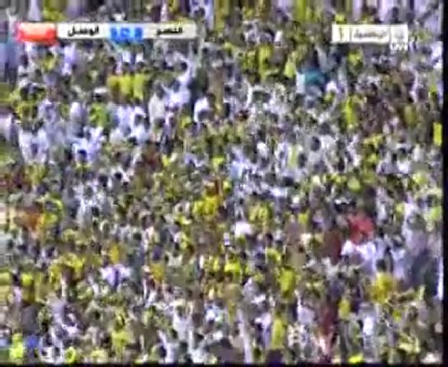 هدف النصر الثالث على الوصل احمد عباس