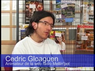 Cédric Gloaguen, animateur à la webradio Meltin'pot