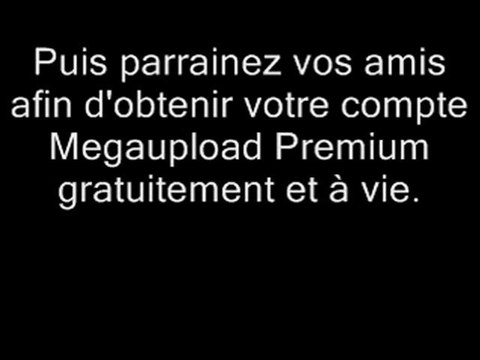 Megaupolad: obtenir un compte Premium gratuitement et à vie