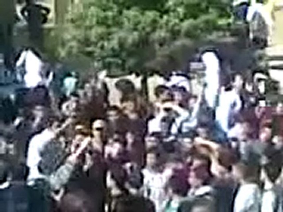تظاهرة لتلاميذ الثانوية التاهيلية الادارسة