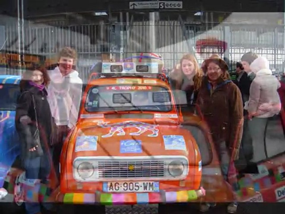 4l trophy 2010 13ème édition les 4L aimants n° 569 et 255
