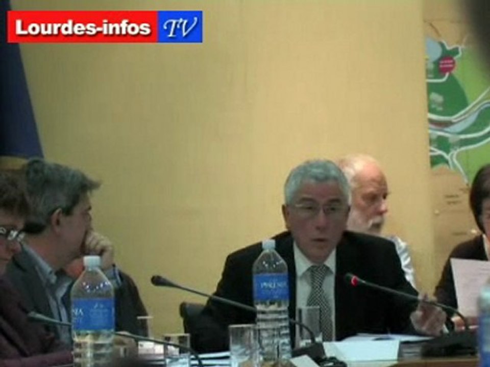 Lourdes fixation des taux des taxes locales 2010