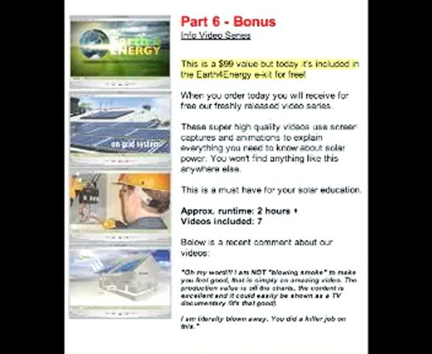 DO IT YOURSELF HOME SOLAR PANELS, Wind Power, Earth4Energy