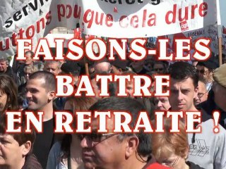 Faisons-les battre en retraite ! (23.03.10)
