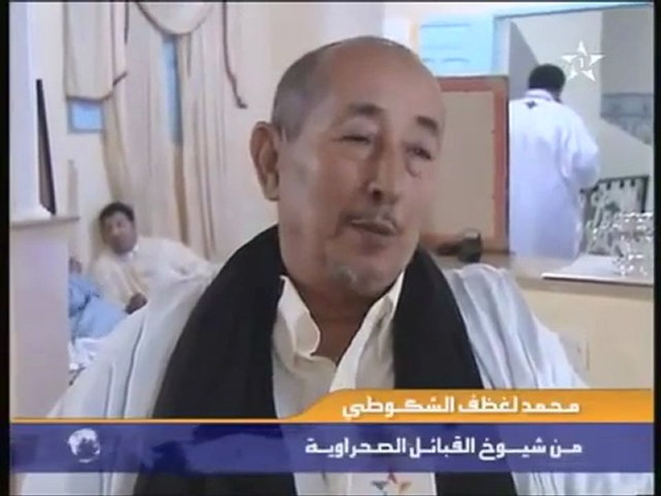 chefs des tribus sahraoui