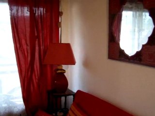 Sallanches Appartement F2 duplex Vidéo Pièce à vivre