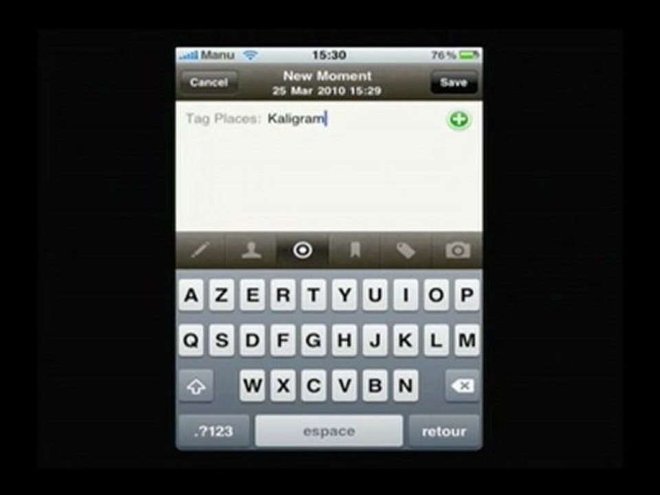 Bon App #20 - Test de Momento sur iPhone