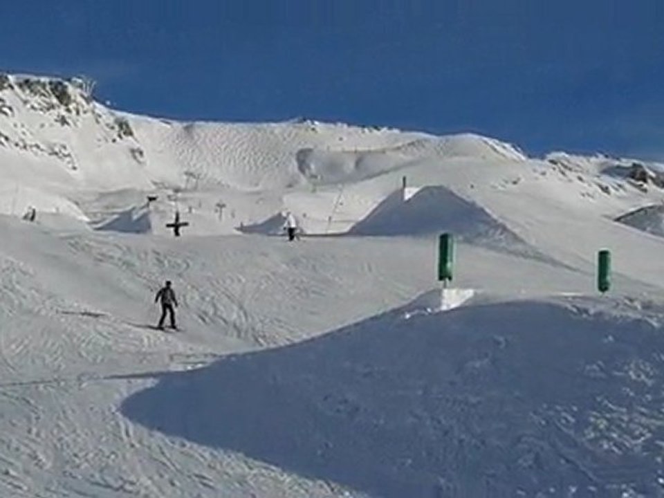 Entrainement snow parc avec robertine