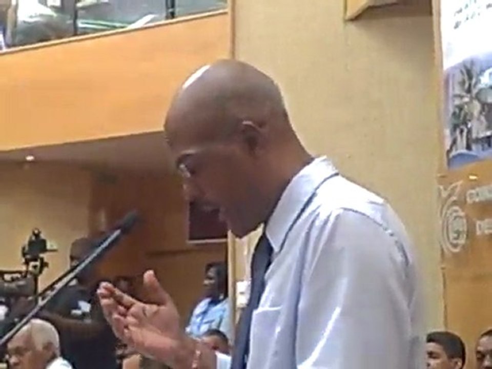 Discours de Letchimy à la Région Martinique le 26 mars 2010
