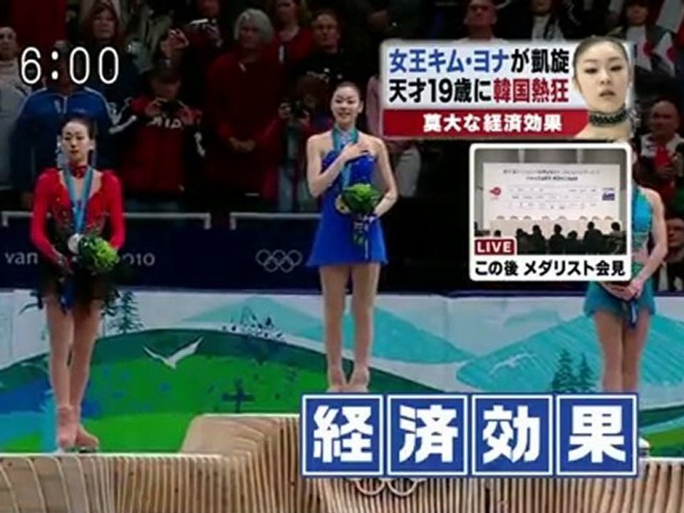 キムヨナ ピアスの経済効果