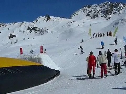 Le Big air c'est énorme de truc!!1er Essais Damien