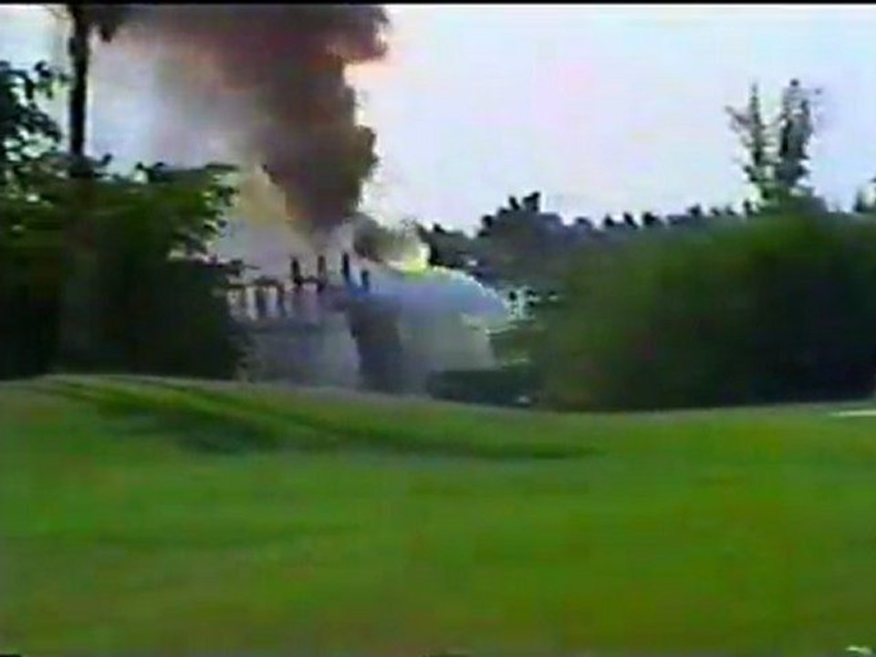 Station électrique vs feu court circuit