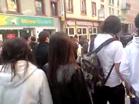 manifestation du 22 mars 2010 a sarreguemines