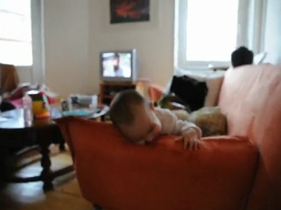 Chouchou morte de rire !