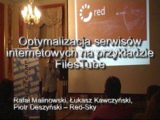 Optymalizacja serwisu internetowego na przykładzie FilesTube