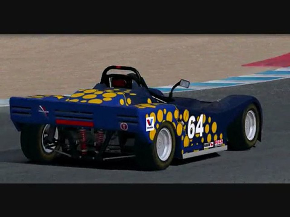 Essai Iracing Laguna Seca