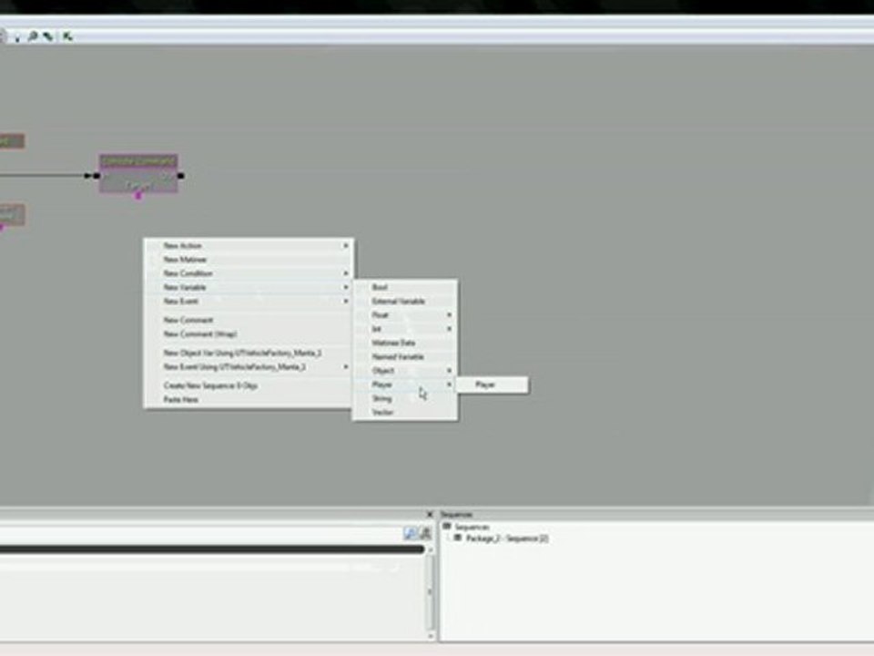 UDK- vue a la troisieme personne