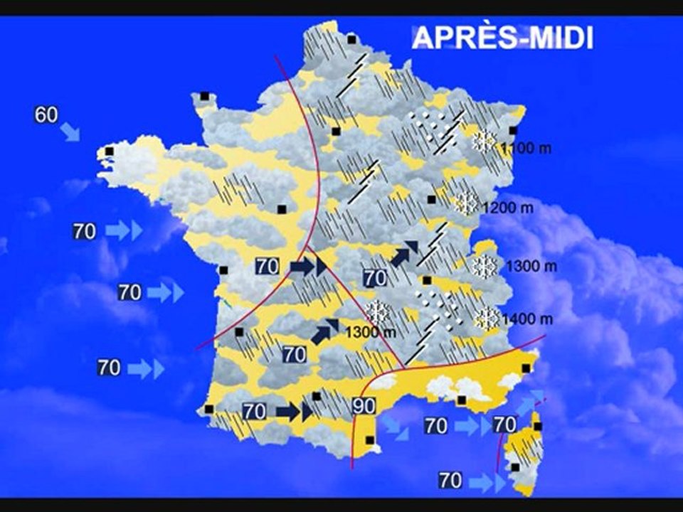 Météo 27 mars 2010