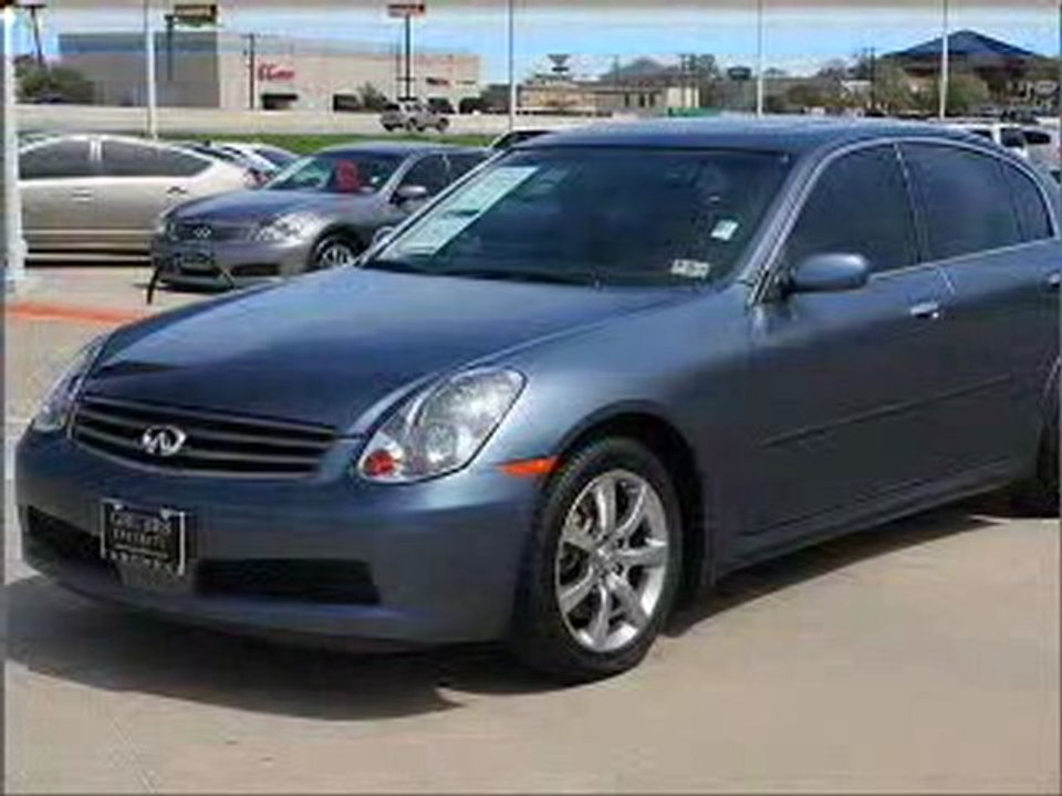2006 Infiniti G35 for sale in Euless TX - Certified ...