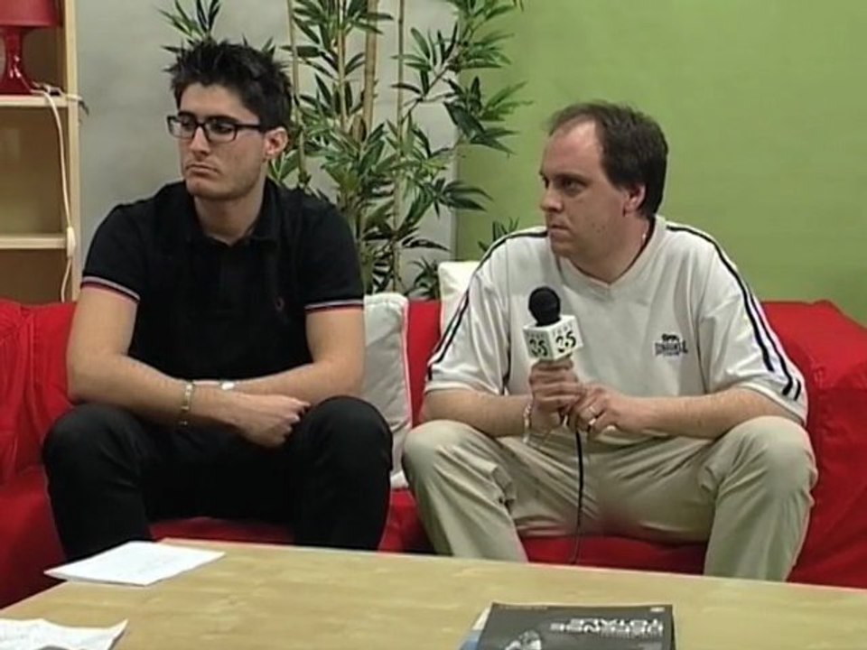 Luis Fernandez et Foot 365 face aux supporters du PSG