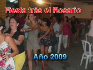 Fiesta trás el rosario Stma cruz de abajo