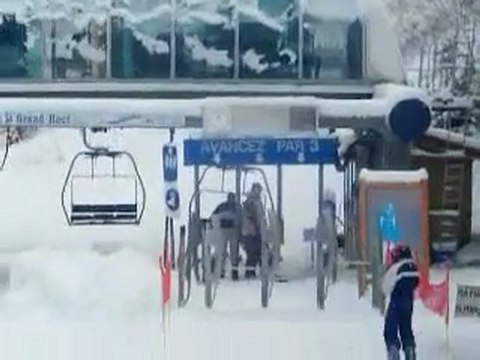 Ouverture du domaine skiable de Gérardmer 19 12 09