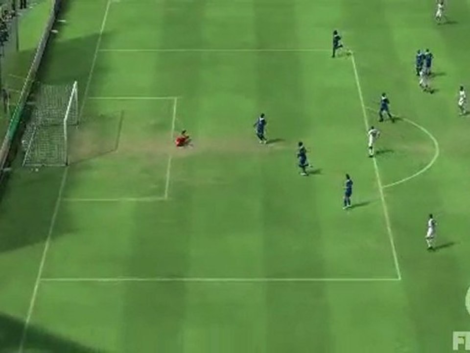 Lyon - Bordeau Fifa 10 But saison Pro