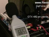 nVIDIA GeForce GTX 480, bruit VS HD 5870