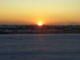 Rob Smith Sharing the Sunrise Over Loveland Colorado