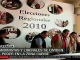 Nicaragua: Sandinistas y liberales se dividen poder en zona