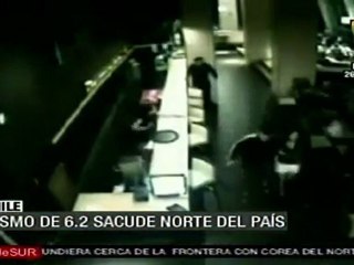 Chile: Nuevo sismo de 6.2 grados