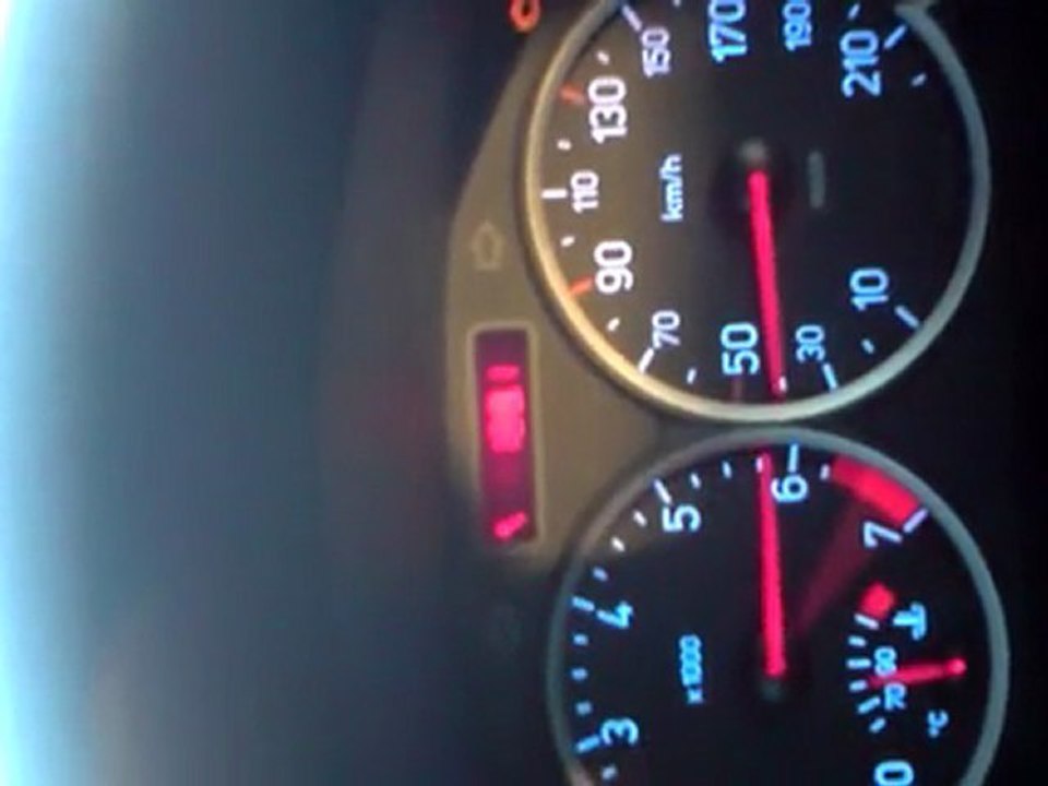 206 1.6 16v test 0@100km/h