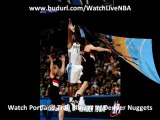 Portland Trail Blazers vs Denver Nuggets 01/04/2010 LIVE NBA