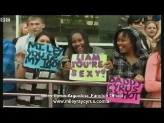 Miley Cyrus - The Last Song Premiere - BBC News Interview