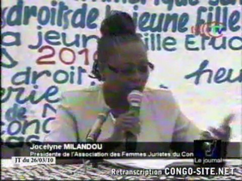 Sensibilisation sur les droits de la jeune fille étudiante