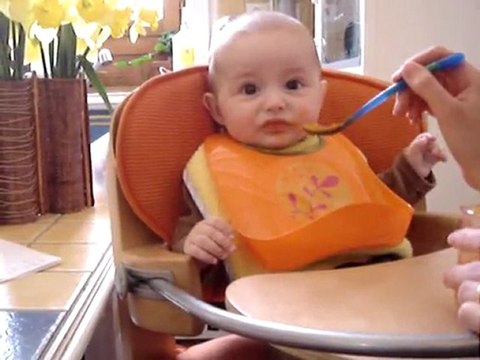 ma première purée de carottes