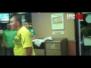 Epic Fight Fail (Cheeseburger)